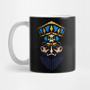 Fantasy Football Evil Dwarf Blue Mug